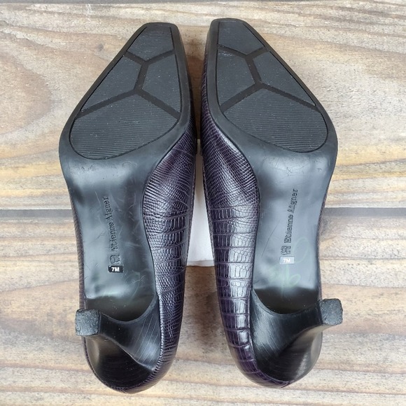 Etienne Aigner Labelle faux croc loafer SZ 7 - Picture 5 of 7